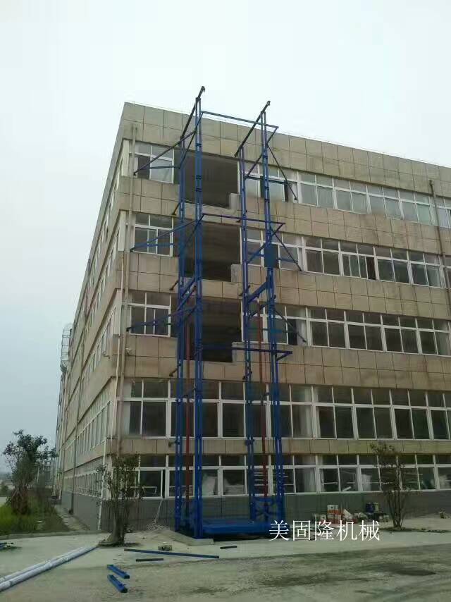 新余室外双臂导轨式升降机厂家